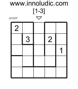Sudoku Labyrinthe 5-3 no 17377