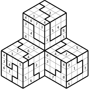 Hyper Sudoku 3D n 00937 Hyper Sudoku 3D n 00937